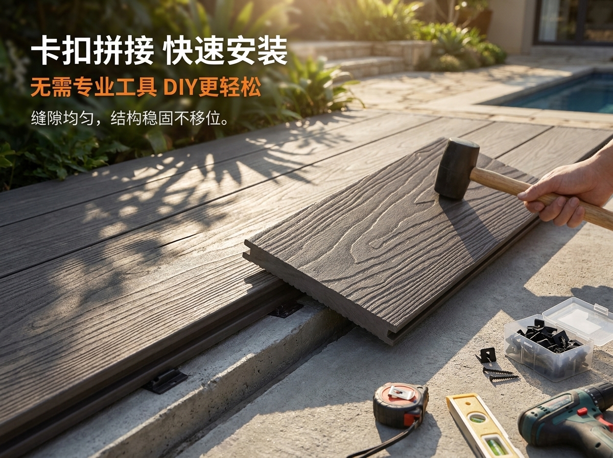 全包覆共挤工艺-全包覆共挤工艺-木塑地板避坑指南